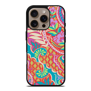 VERA BRADLEY FASHION FLORAL PATTERN iPhone 16 Pro Case Cover VERA BRADLEY FASHION FLORAL PATTERN iPhone 16 Pro Case Cover