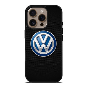 VW VOLKSWAGEN CARBON FIBER iPhone 16 Pro Case Cover