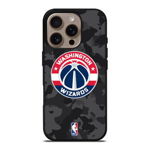WASHINGTON WIZARDS BLACK CAMO iPhone 16 Pro Case Cover WASHINGTON WIZARDS BLACK CAMO iPhone 16 Pro Case Cover