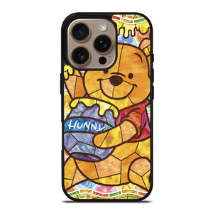 WINNIE THE POOH DISNEY MOZAIC ART iPhone 16 Pro Case Cover WINNIE THE POOH DISNEY MOZAIC ART iPhone 16 Pro Case Cover