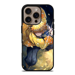 ZENITSU AGATSUMA DEMON SLAYER ANIME iPhone 16 Pro Case Cover ZENITSU AGATSUMA DEMON SLAYER ANIME iPhone 16 Pro Case Cover