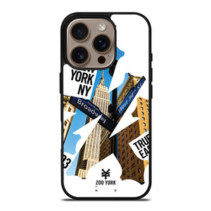 ZOO YORK NEW YORK CITY NYC SKATEBOARD iPhone 16 Pro Case Cover ZOO YORK NEW YORK CITY NYC SKATEBOARD iPhone 16 Pro Case Cover