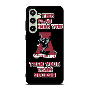 ALABAMA CRIMSON TIDE FANS Samsung Galaxy S24 FE Case Cover ALABAMA CRIMSON TIDE FANS Samsung Galaxy S24 FE Case Cover