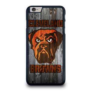 CLEVELAND BROWNS NFL FOOTBALL WOODEN LOGO iPhone 6 / 6S Plus Case Cover