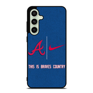 ATLANTA BRAVES NIKE MLB BASEBALL Samsung Galaxy S24 FE Case Cover ATLANTA BRAVES NIKE MLB BASEBALL Samsung Galaxy S24 FE Case Cover