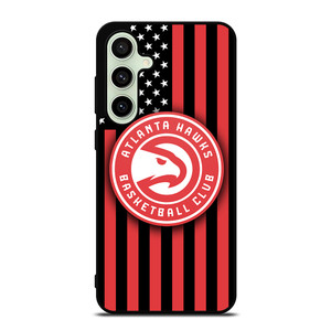 ATLANTA HAWKS NBA USA FLAG Samsung Galaxy S24 FE Case Cover