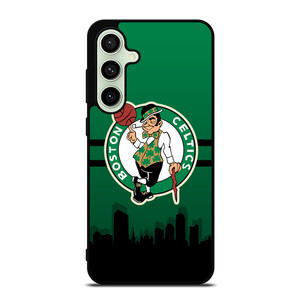 BOSTON CELTICS NBA SKYLINE Samsung Galaxy S24 FE Case Cover BOSTON CELTICS NBA SKYLINE Samsung Galaxy S24 FE Case Cover