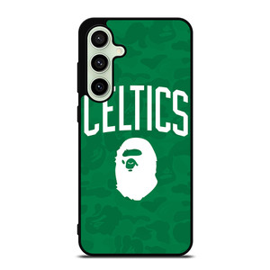 BOSTON CELTICS X BAPE CAMO Samsung Galaxy S24 FE Case Cover