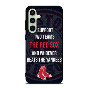BOSTON RED SOX MLB BASEBALL BANTER FANS 2 Samsung Galaxy S24 FE Case Cover BOSTON RED SOX MLB BASEBALL BANTER FANS 2 Samsung Galaxy S24 FE Case Cover