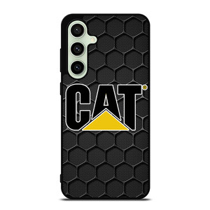 CATERPILLAR CAT TRACTOR LOGO HEXA METAL Samsung Galaxy S24 FE Case Cover