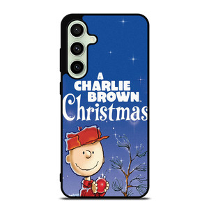 CHARLIE BROWN THE PEANUTS CHRISTMAS Samsung Galaxy S24 FE Case Cover
