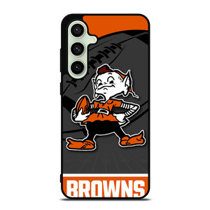 CLEVELAND BROWNS NFL TEAM Samsung Galaxy S24 FE Case Cover CLEVELAND BROWNS NFL TEAM Samsung Galaxy S24 FE Case Cover