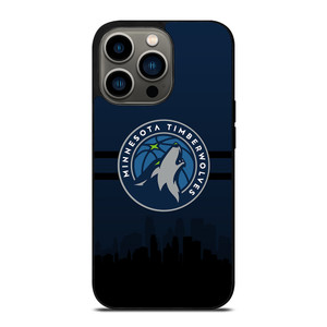 MINNESOTA TIMBERWOLVES NBA SKYLINE iPhone 13 Pro Case Cover