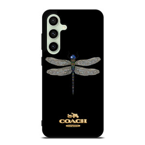 COACH NEW YORK LOGO DRAGONFLY Samsung Galaxy S24 FE Case Cover