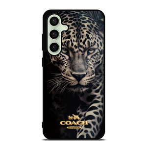 COACH NEW YORK LOGO LEOPARD Samsung Galaxy S24 FE Case Cover COACH NEW YORK LOGO LEOPARD Samsung Galaxy S24 FE Case Cover