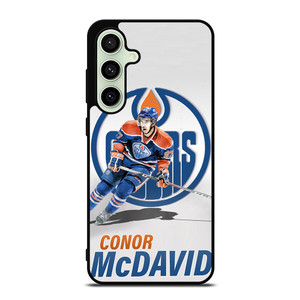 CONNOR MCDAVID EDMONTON OILERS Samsung Galaxy S24 FE Case Cover CONNOR MCDAVID EDMONTON OILERS Samsung Galaxy S24 FE Case Cover