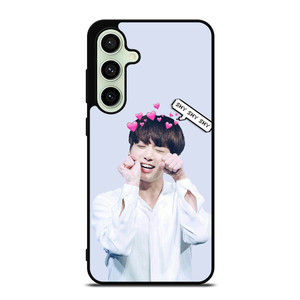 CUTE JUNGKOOK BTS BANGTAN BOYS Samsung Galaxy S24 FE Case Cover