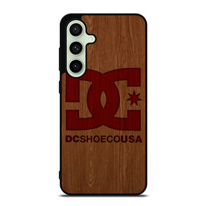 DC SHOES SKATEBOARD WOODEN LOGO Samsung Galaxy S24 FE Case Cover