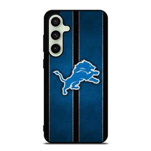DETROIT LIONS NFL METAL STRIPE Samsung Galaxy S24 FE Case Cover