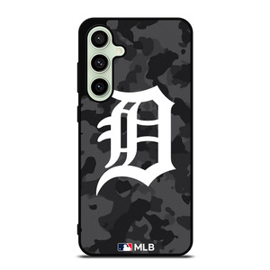 DETROIT TIGERS BASEBALL BLACK CAMO Samsung Galaxy S24 FE Case Cover