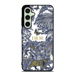 DIOR FLORAL BLUE Samsung Galaxy S24 FE Case Cover