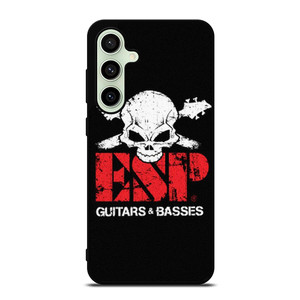ESP GUITARS AND BASSES LOGO Samsung Galaxy S24 FE Case Cover