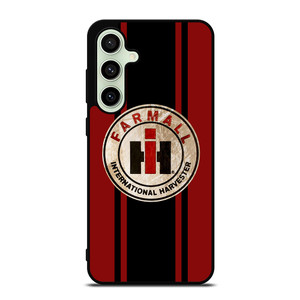 FARMALL INTERNATIONAL HARVESTER BADGE STRIPE Samsung Galaxy S24 FE Case Cover