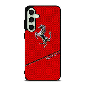 FERRARI RED CAR LOGO Samsung Galaxy S24 FE Case Cover FERRARI RED CAR LOGO Samsung Galaxy S24 FE Case Cover