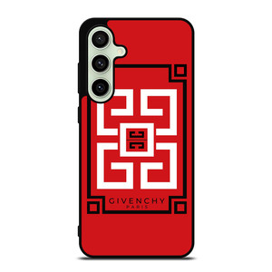 GIVENCHY PARIS ART LOGO RED Samsung Galaxy S24 FE Case Cover
