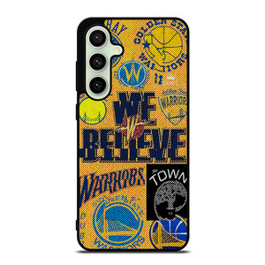 GOLDEN STATE WARRIORS NBA BASKETBALL COLLAGE Samsung Galaxy S24 FE Case Cover