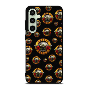 GUNS N ROSES ROCK BAND PATTERN Samsung Galaxy S24 FE Case Cover