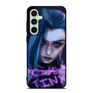 JINX ARCANE LEAGUE OF LEGENDS Samsung Galaxy S24 FE Case Cover JINX ARCANE LEAGUE OF LEGENDS Samsung Galaxy S24 FE Case Cover