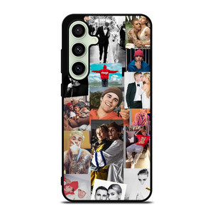 JUSTIN AND HAILEY BIEBER COLLAGE Samsung Galaxy S24 FE Case Cover