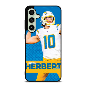 JUSTIN HERBERT LOS ANGELES CHARGERS 2 Samsung Galaxy S24 FE Case Cover JUSTIN HERBERT LOS ANGELES CHARGERS 2 Samsung Galaxy S24 FE Case Cover