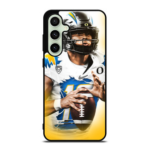 JUSTIN HERBERT LOS ANGELES CHARGERS Samsung Galaxy S24 FE Case Cover JUSTIN HERBERT LOS ANGELES CHARGERS Samsung Galaxy S24 FE Case Cover