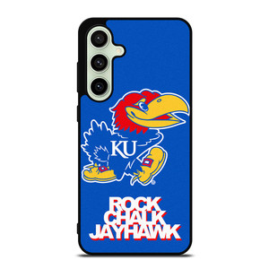 KANSAS JAYHAWKS ROCK CHALK Samsung Galaxy S24 FE Case Cover