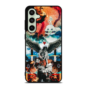 KANYE WEST RAPPER COLLAGE Samsung Galaxy S24 FE Case Cover KANYE WEST RAPPER COLLAGE Samsung Galaxy S24 FE Case Cover