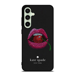 KATE SPADE NEW YORK LIPS AND CHERRY Samsung Galaxy S24 FE Case Cover
