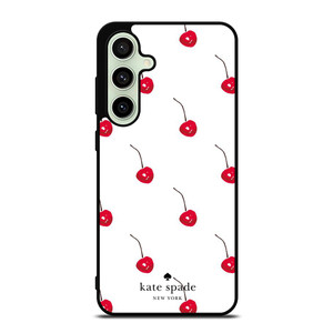 KATE SPADE NEW YORK LOGO CHERRIES Samsung Galaxy S24 FE Case Cover