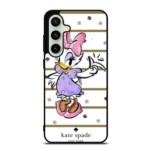 KATE SPADE NEW YORK LOGO DAISY DUCK DISNEY Samsung Galaxy S24 FE Case Cover