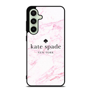 KATE SPADE NEW YORK LOGO PINK MARBLES Samsung Galaxy S24 FE Case Cover