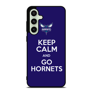 KEEP CALM AND GO CHARLOTTE HORNETS Samsung Galaxy S24 FE Case Cover