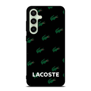LACOSTE LOGO PATTERN Samsung Galaxy S24 FE Case Cover LACOSTE LOGO PATTERN Samsung Galaxy S24 FE Case Cover