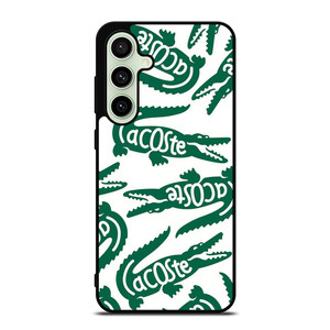 LACOSTE PATTERN Samsung Galaxy S24 FE Case Cover LACOSTE PATTERN Samsung Galaxy S24 FE Case Cover
