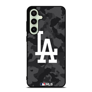 LOS ANGELES DODGERS BASEBALL BLACK CAMO Samsung Galaxy S24 FE Case Cover LOS ANGELES DODGERS BASEBALL BLACK CAMO Samsung Galaxy S24 FE Case Cover