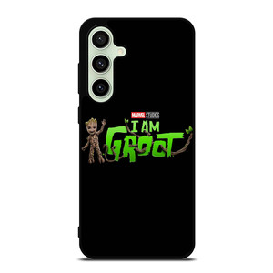 MARVEL I AM GROOT LOGO Samsung Galaxy S24 FE Case Cover