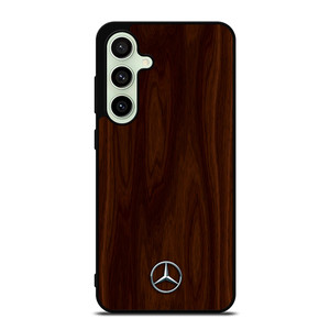 MERCEDES BENZ WOOD BROWN Samsung Galaxy S24 FE Case Cover