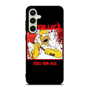 METALLICA KILL EM ALL SIMPSONS Samsung Galaxy S24 FE Case Cover