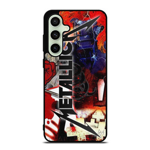 METALLICA ROCK BAND ALL ALBUM Samsung Galaxy S24 FE Case Cover