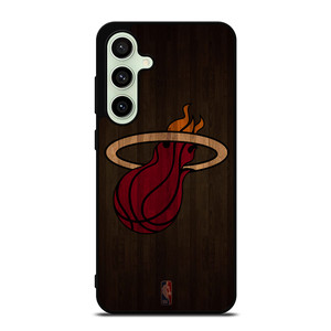 MIAMI HEAT BASKETBALL COURT NBA Samsung Galaxy S24 FE Case Cover